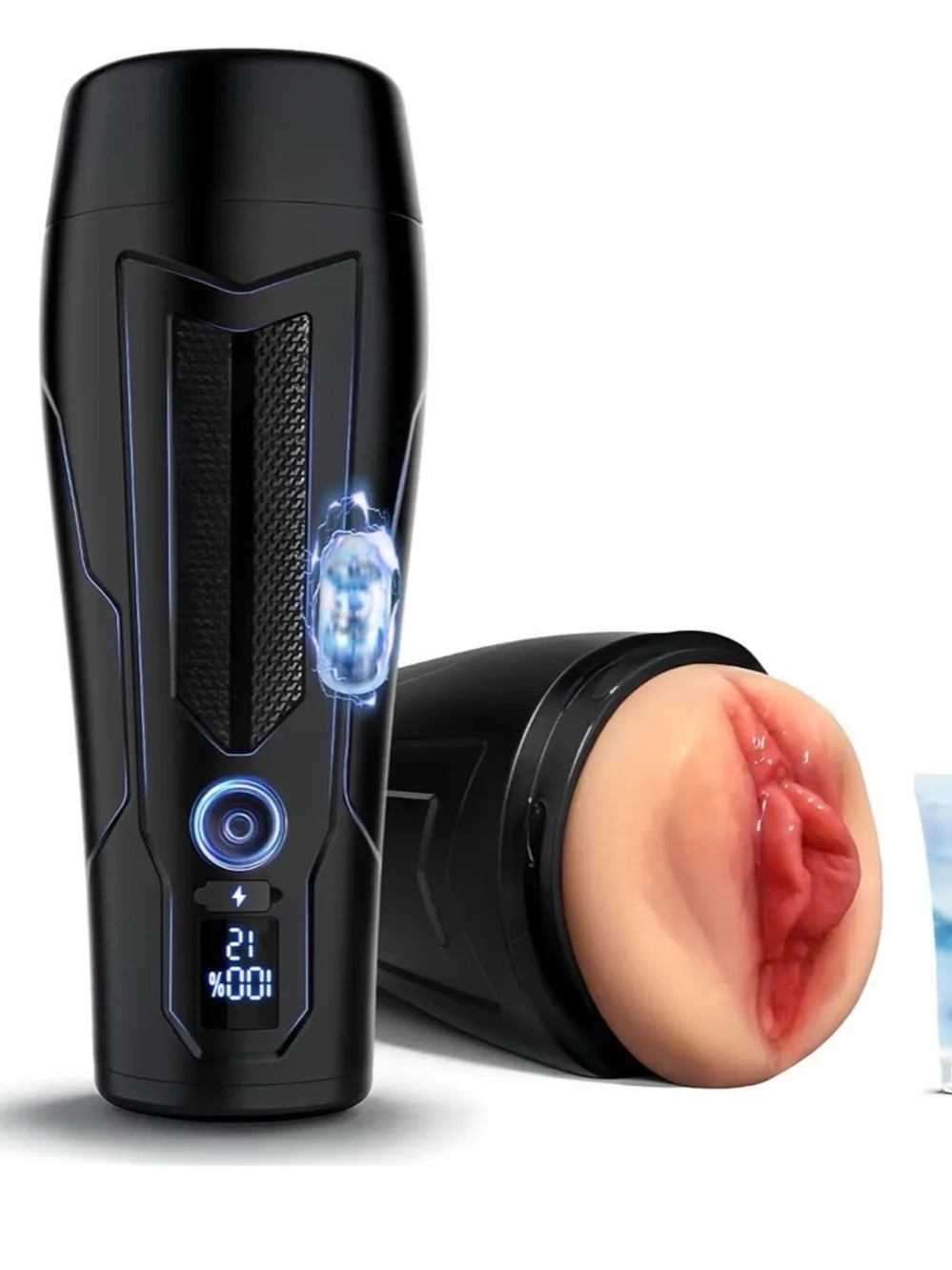 Men's Electric Body Massager Rechargeable LED Screen NIB⁠